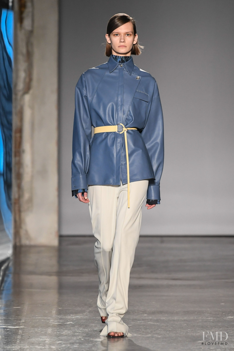 Daniela Kocianova featured in  the Gabriele Colangelo fashion show for Autumn/Winter 2019