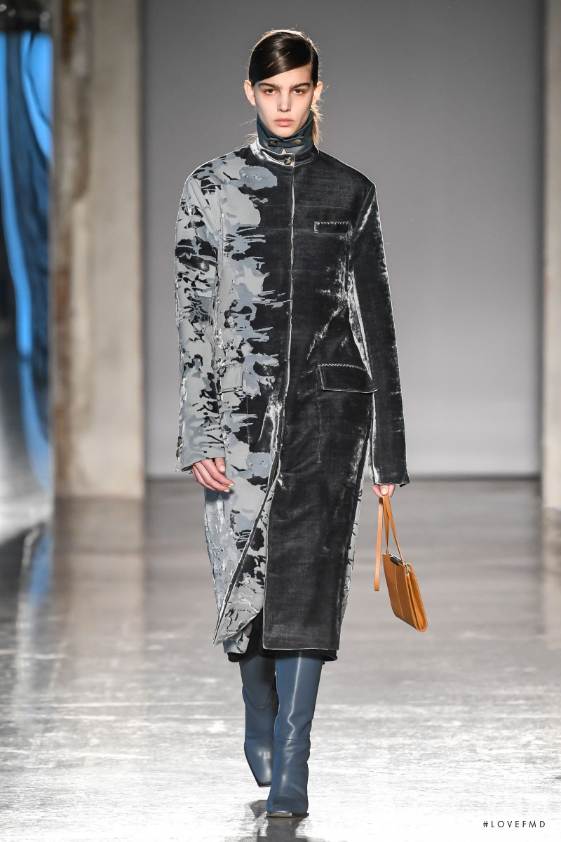 Matilde Buoso featured in  the Gabriele Colangelo fashion show for Autumn/Winter 2019