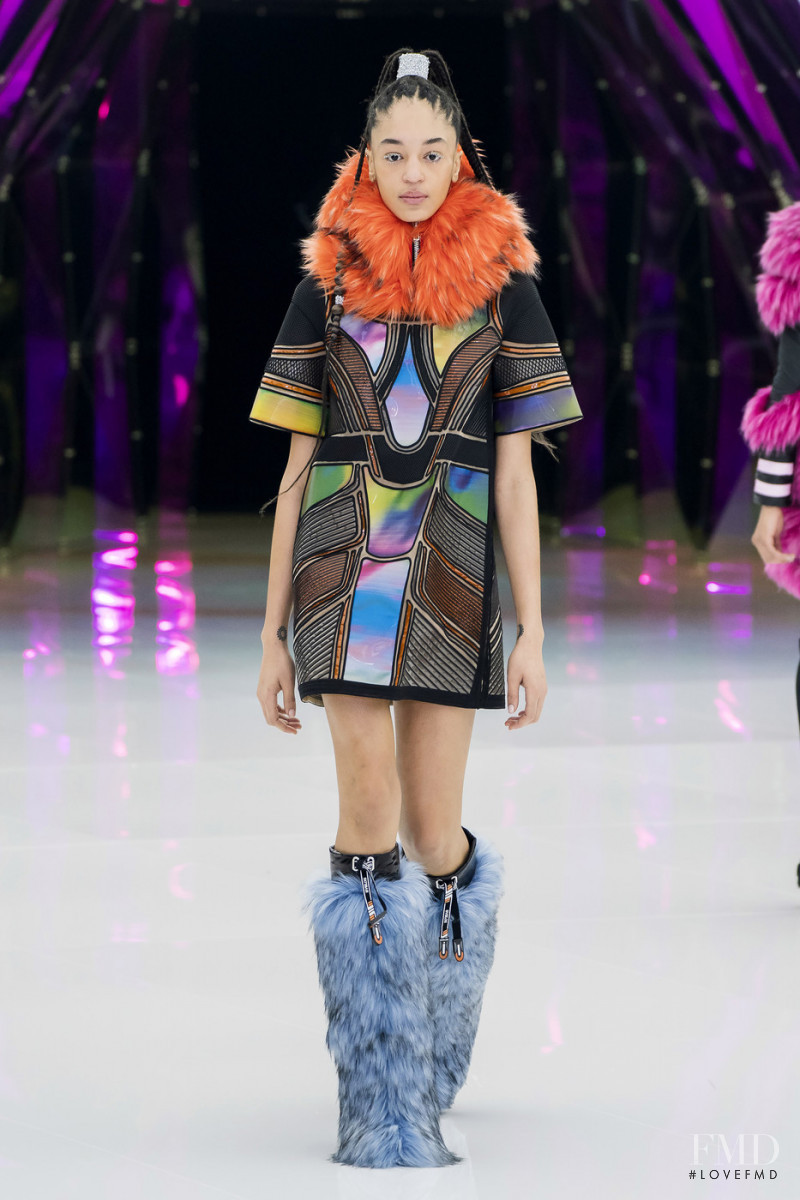 Indira Scott featured in  the byblos fashion show for Autumn/Winter 2019