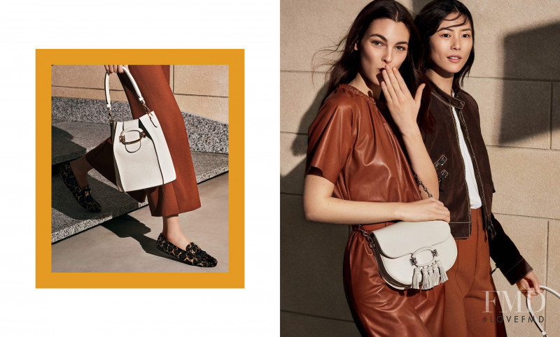 Liu Wen featured in  the Tod\'s Tod\'s Spring/Summer 2019 advertisement for Spring/Summer 2019