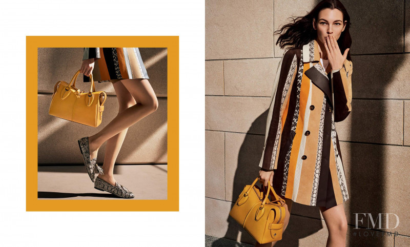 Vittoria Ceretti featured in  the Tod\'s Tod\'s Spring/Summer 2019 advertisement for Spring/Summer 2019