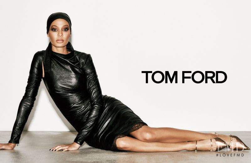 Joan Smalls featured in  the Tom Ford Tom Ford S/S 2019 advertisement for Spring/Summer 2019