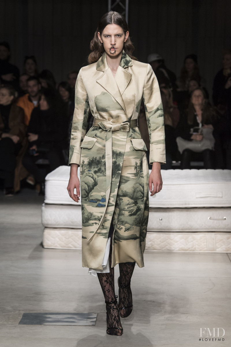 Veronica Manavella featured in  the Act N°1 fashion show for Autumn/Winter 2019