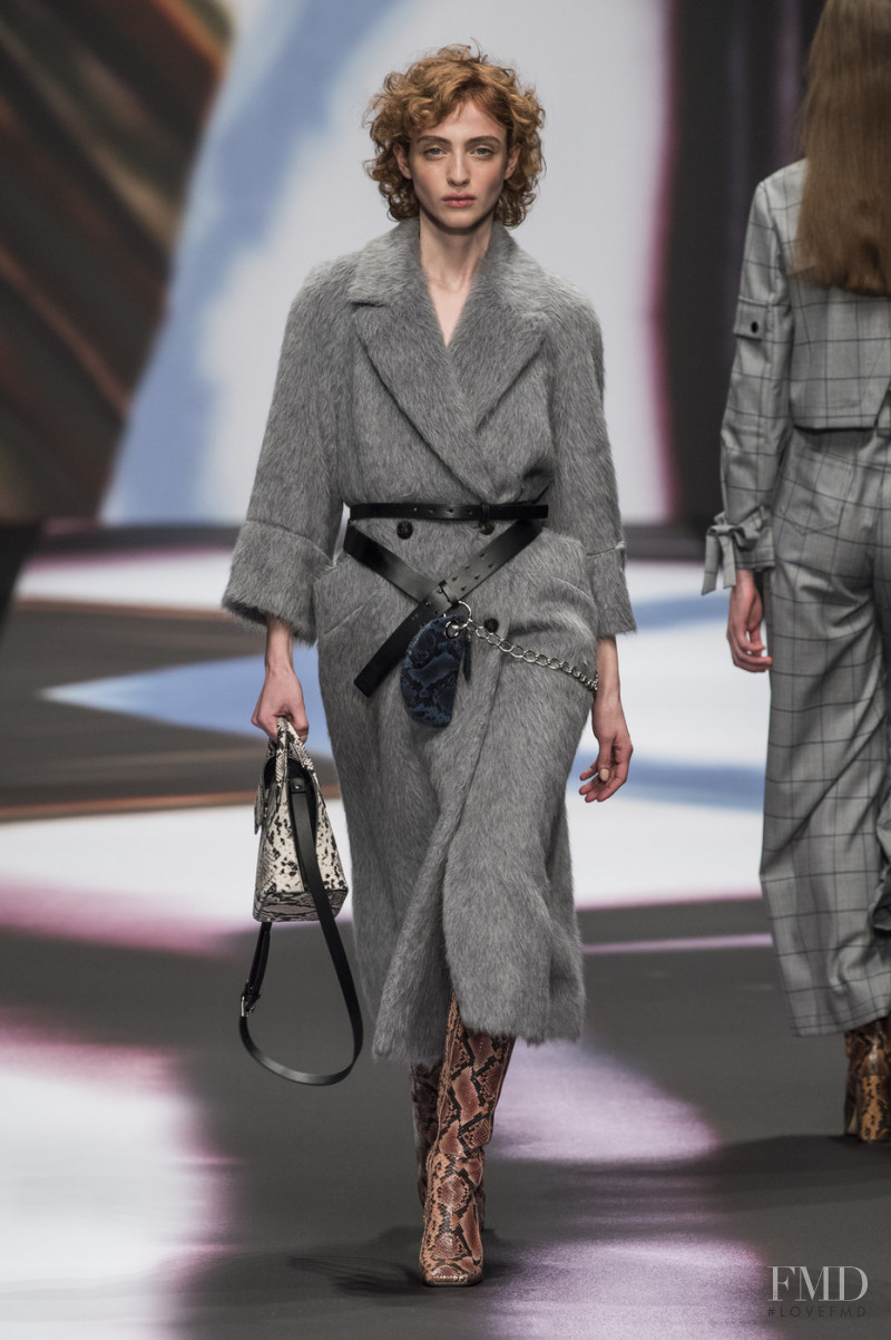 Lika Rigvava featured in  the Maryling fashion show for Autumn/Winter 2019