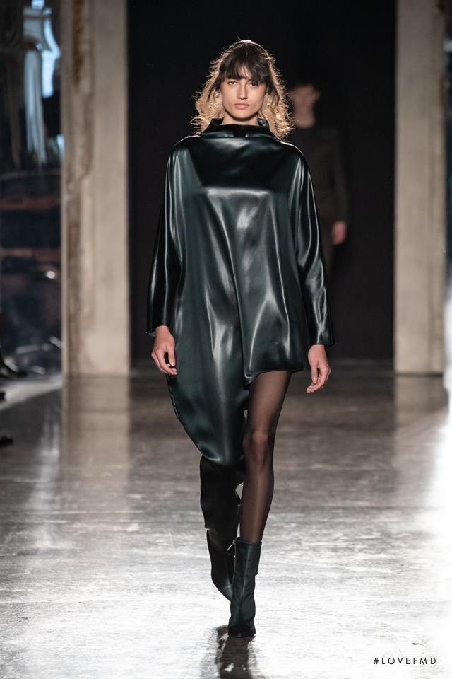 Bruna Ludtke featured in  the Calcaterra fashion show for Autumn/Winter 2019