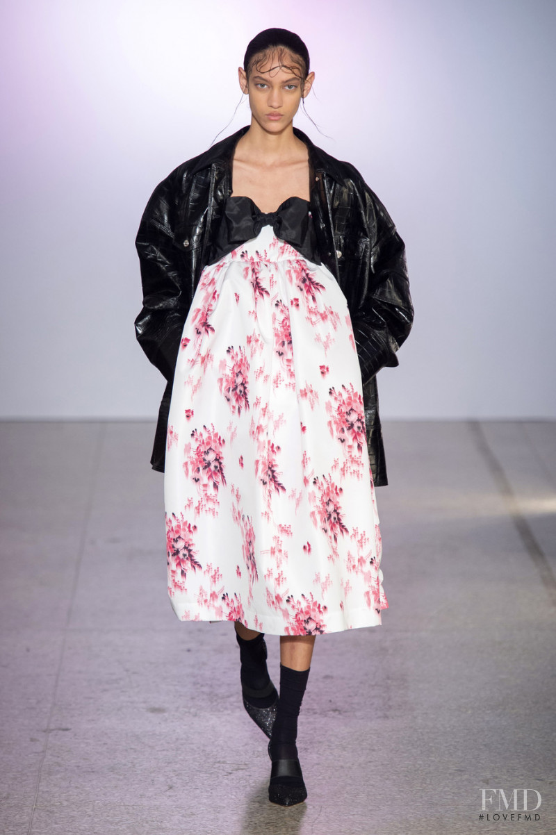 Nayeli Figueroa featured in  the BROGNANO fashion show for Autumn/Winter 2019