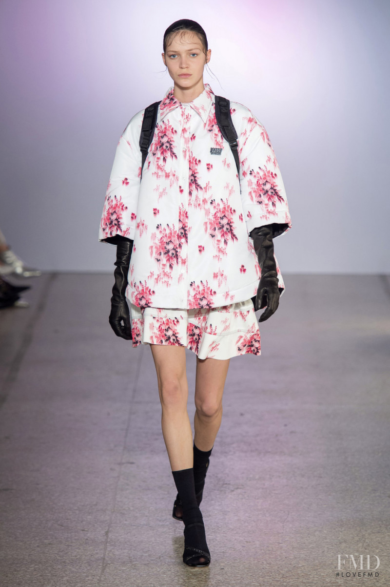 Anniek Verfaille featured in  the BROGNANO fashion show for Autumn/Winter 2019