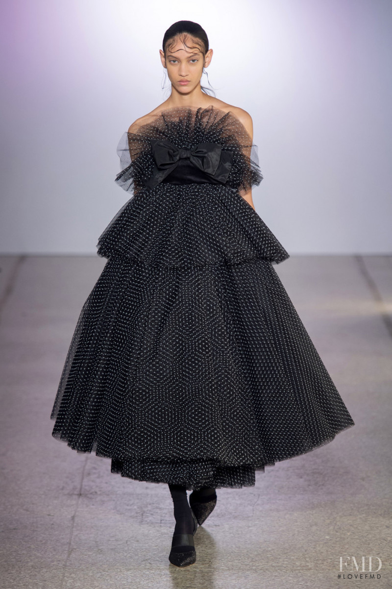 Nayeli Figueroa featured in  the BROGNANO fashion show for Autumn/Winter 2019