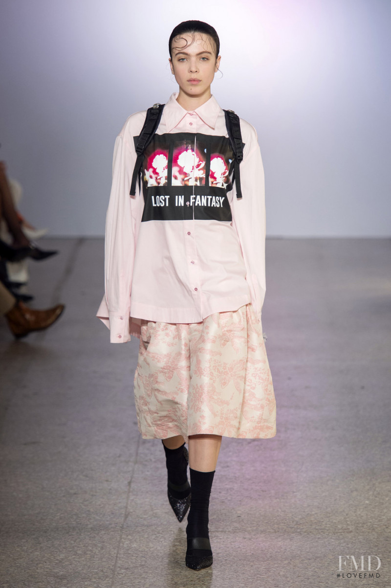 Scarlett Costello featured in  the BROGNANO fashion show for Autumn/Winter 2019