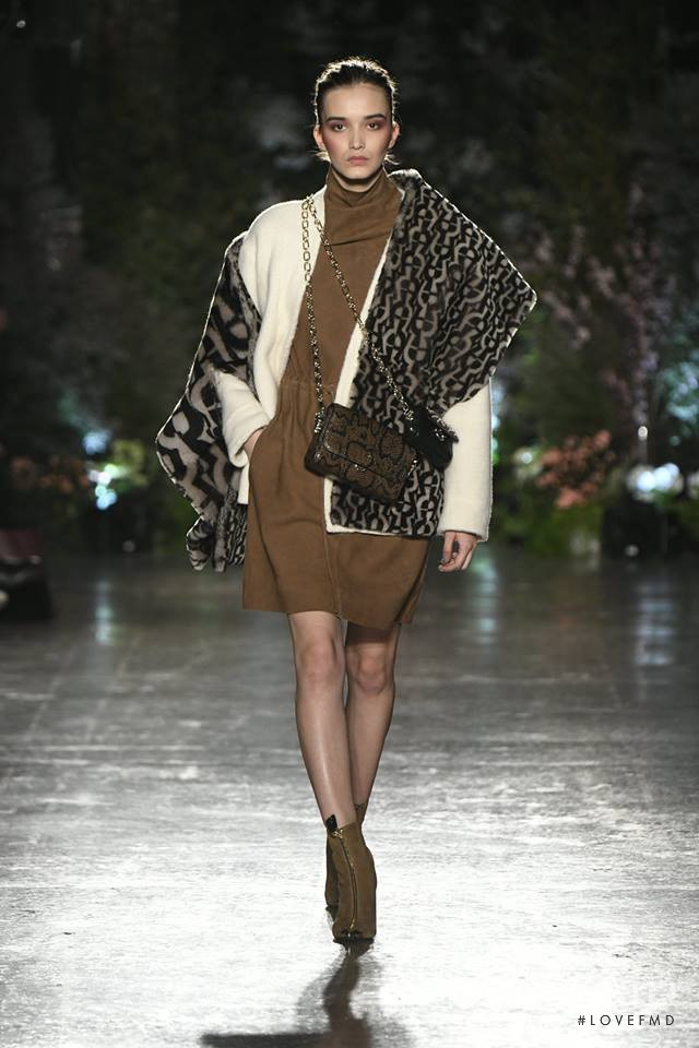 Azra Patkovic featured in  the Aigner fashion show for Autumn/Winter 2019