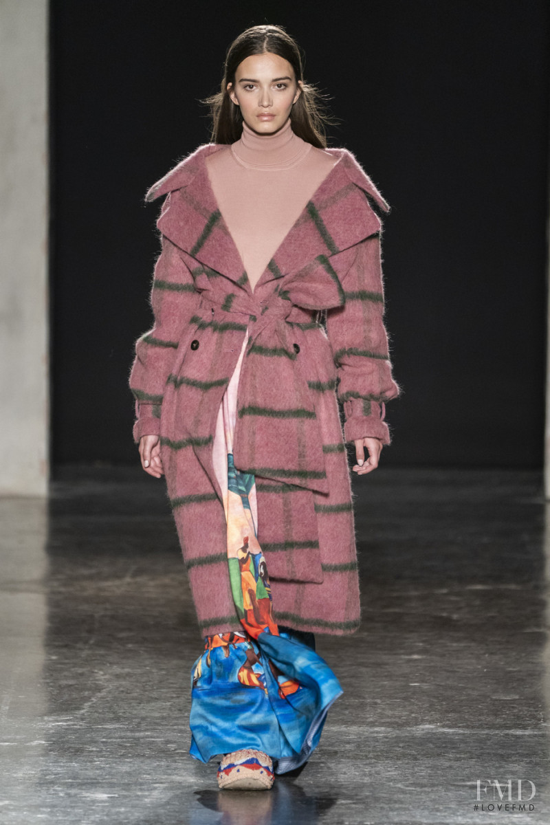 Azra Patkovic featured in  the Stella Jean fashion show for Autumn/Winter 2019