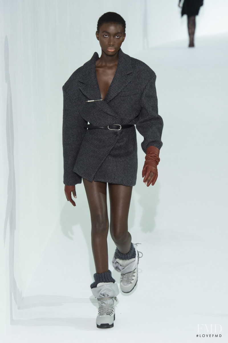 Diarra Samb featured in  the Acne Studios fashion show for Autumn/Winter 2019