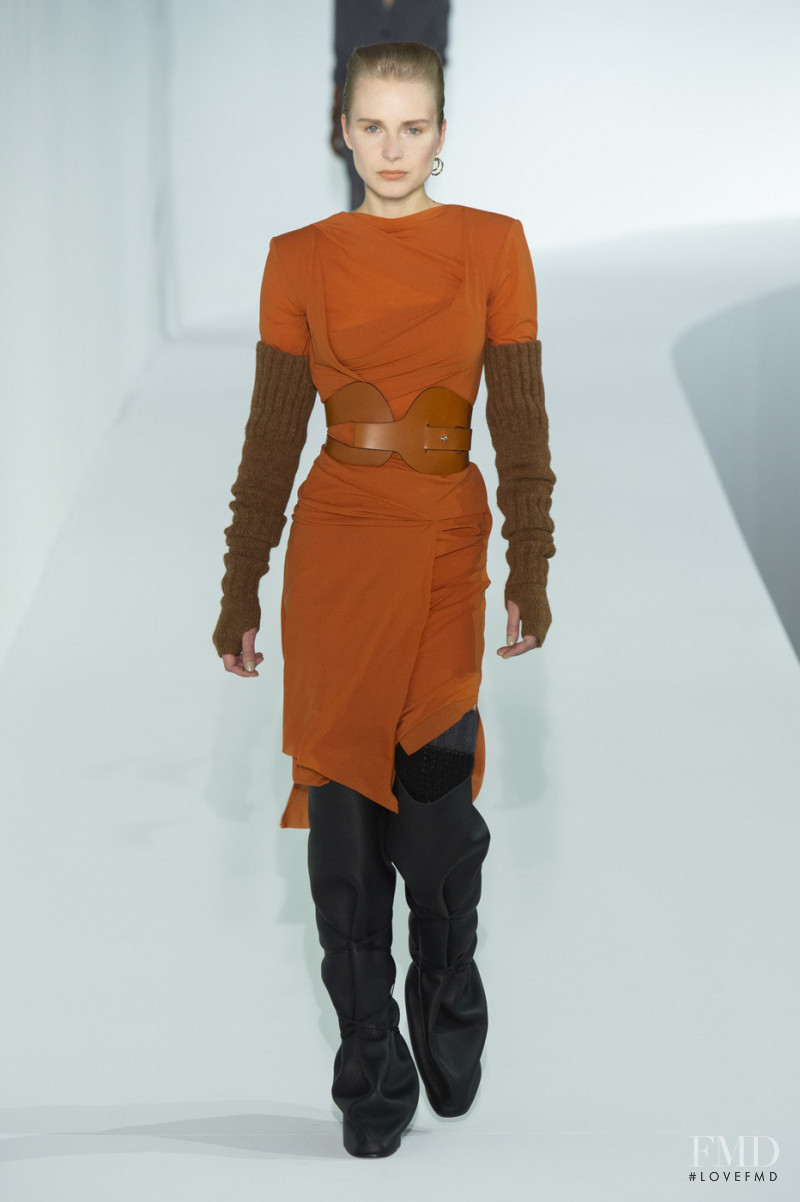 Steffi Cook featured in  the Acne Studios fashion show for Autumn/Winter 2019