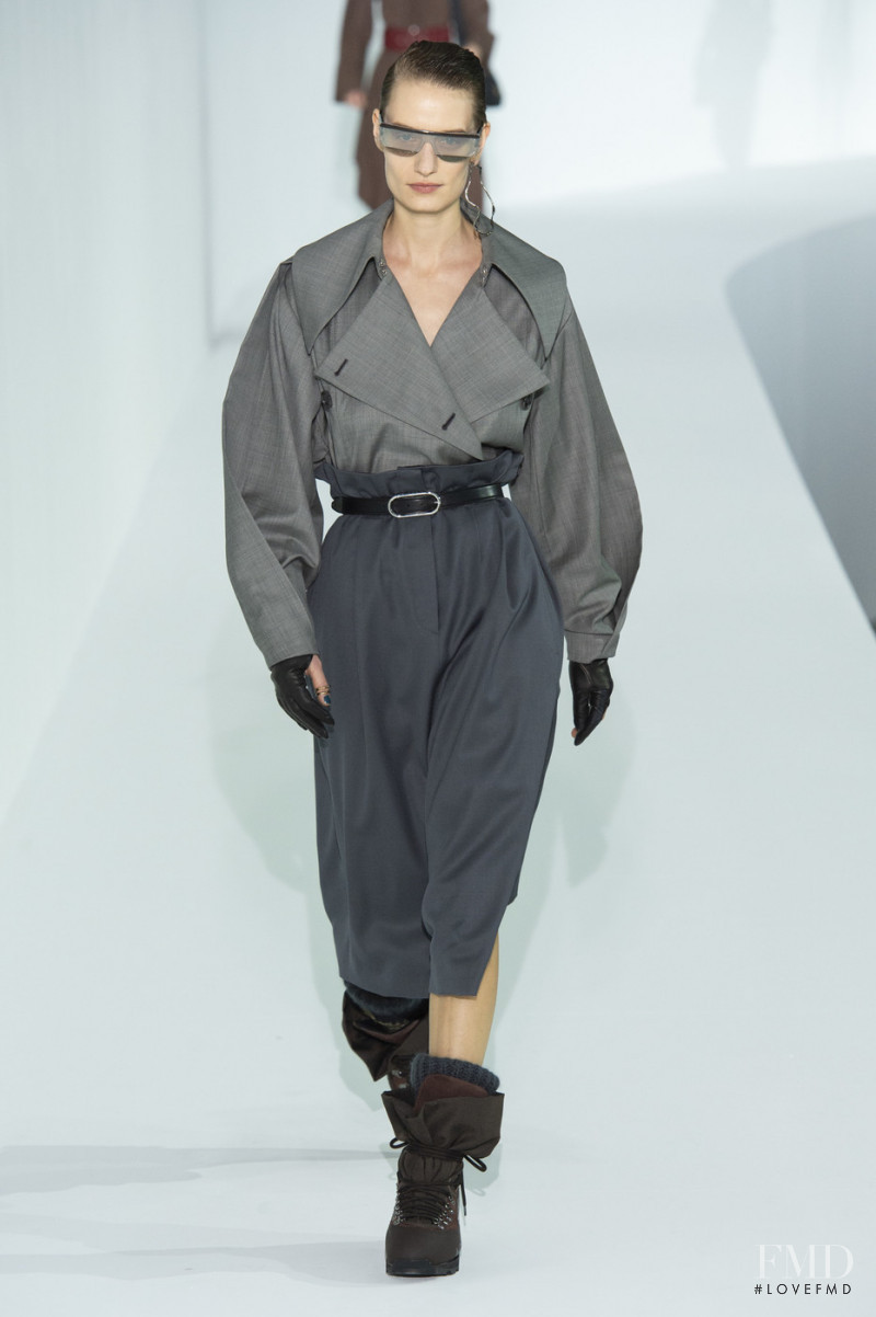 Veronika Kunz featured in  the Acne Studios fashion show for Autumn/Winter 2019