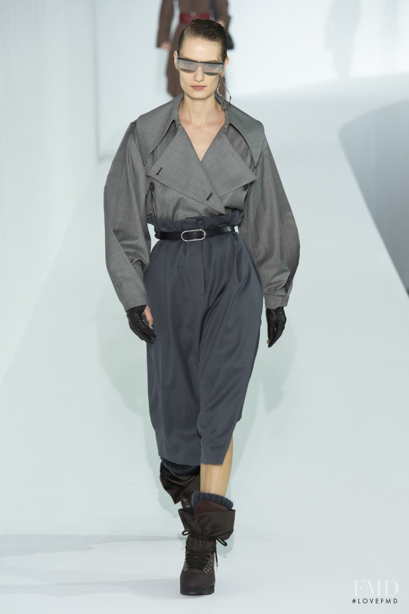 Veronika Kunz featured in  the Acne Studios fashion show for Autumn/Winter 2019