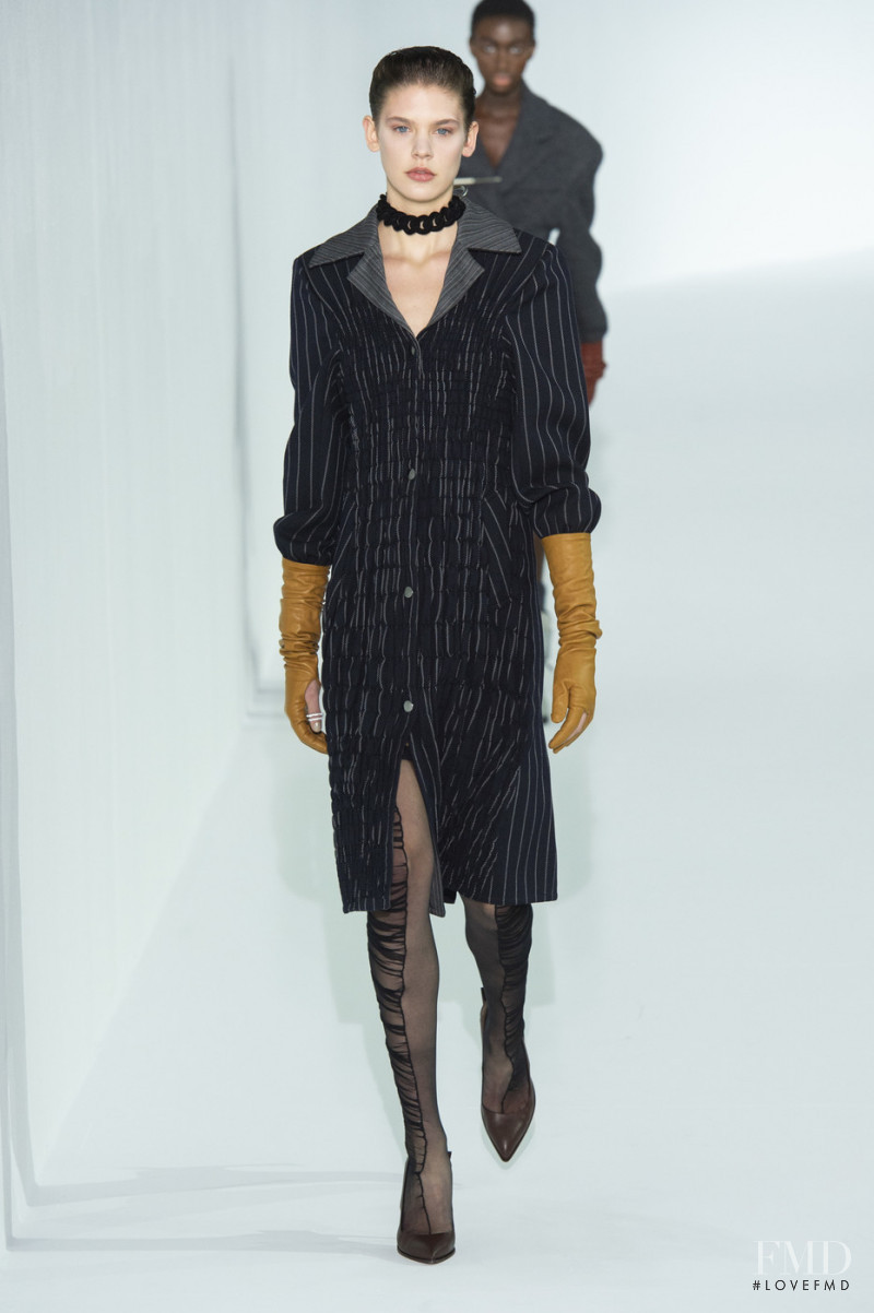 Veerle Klok featured in  the Acne Studios fashion show for Autumn/Winter 2019