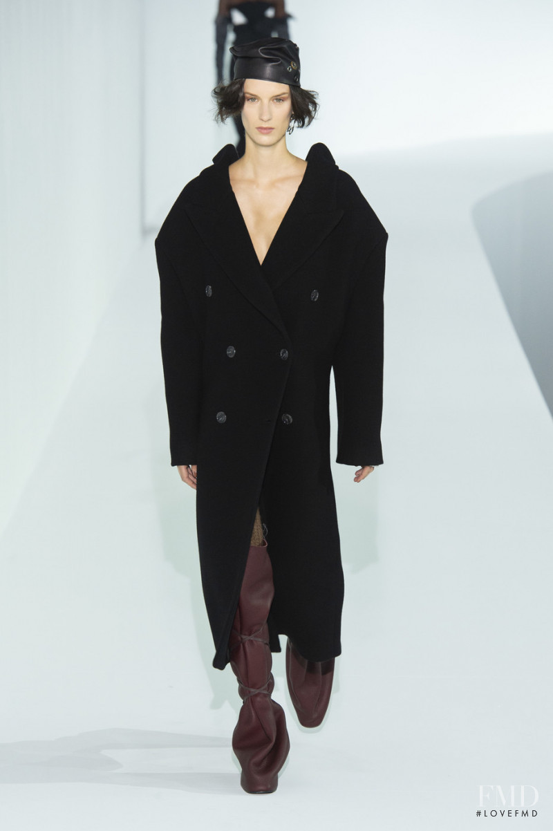 Marte Mei van Haaster featured in  the Acne Studios fashion show for Autumn/Winter 2019