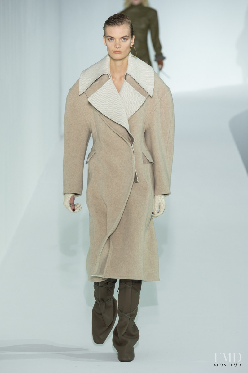 Juliane Grüner featured in  the Acne Studios fashion show for Autumn/Winter 2019