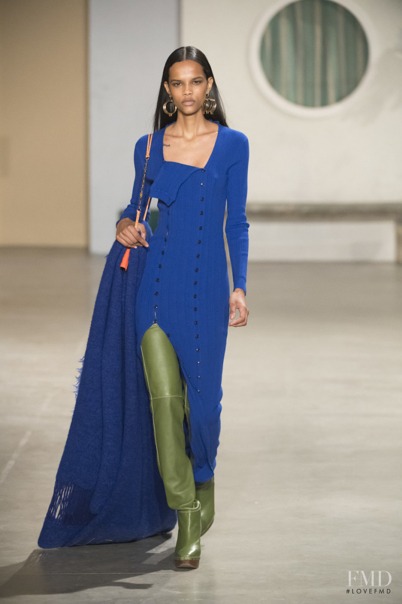 Natalia Montero featured in  the Jacquemus fashion show for Autumn/Winter 2019