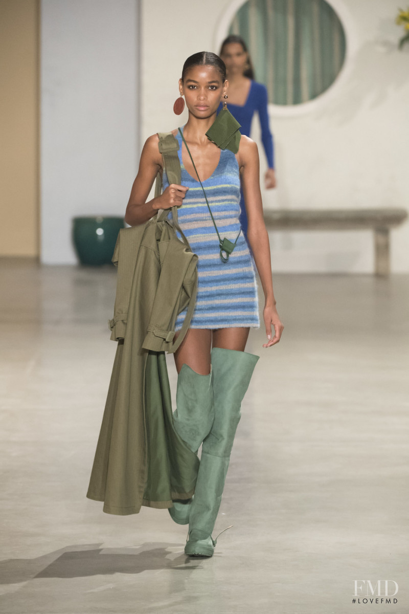 Blesnya Minher featured in  the Jacquemus fashion show for Autumn/Winter 2019