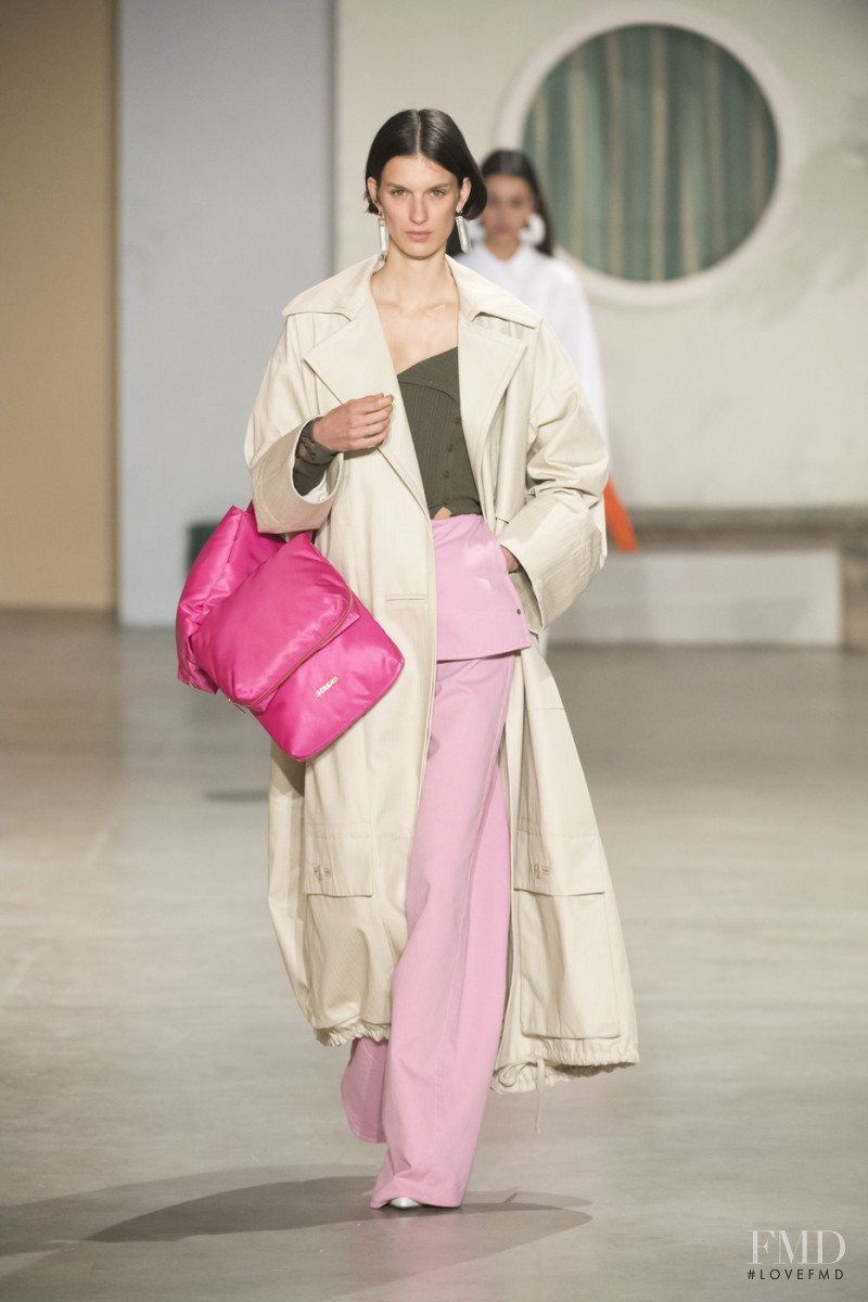 Marte Mei van Haaster featured in  the Jacquemus fashion show for Autumn/Winter 2019