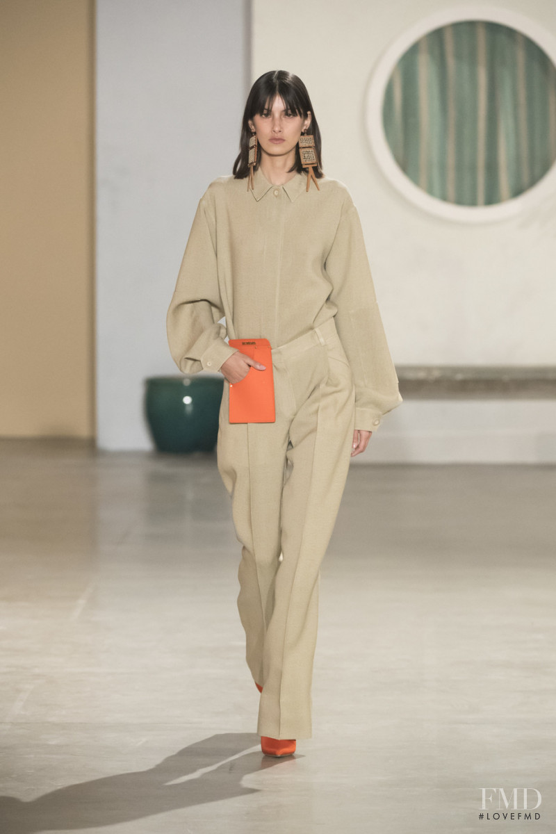 Rossana Latallada featured in  the Jacquemus fashion show for Autumn/Winter 2019