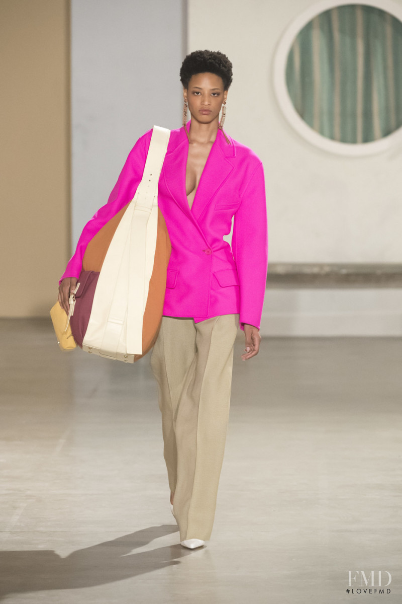 Janaye Furman featured in  the Jacquemus fashion show for Autumn/Winter 2019