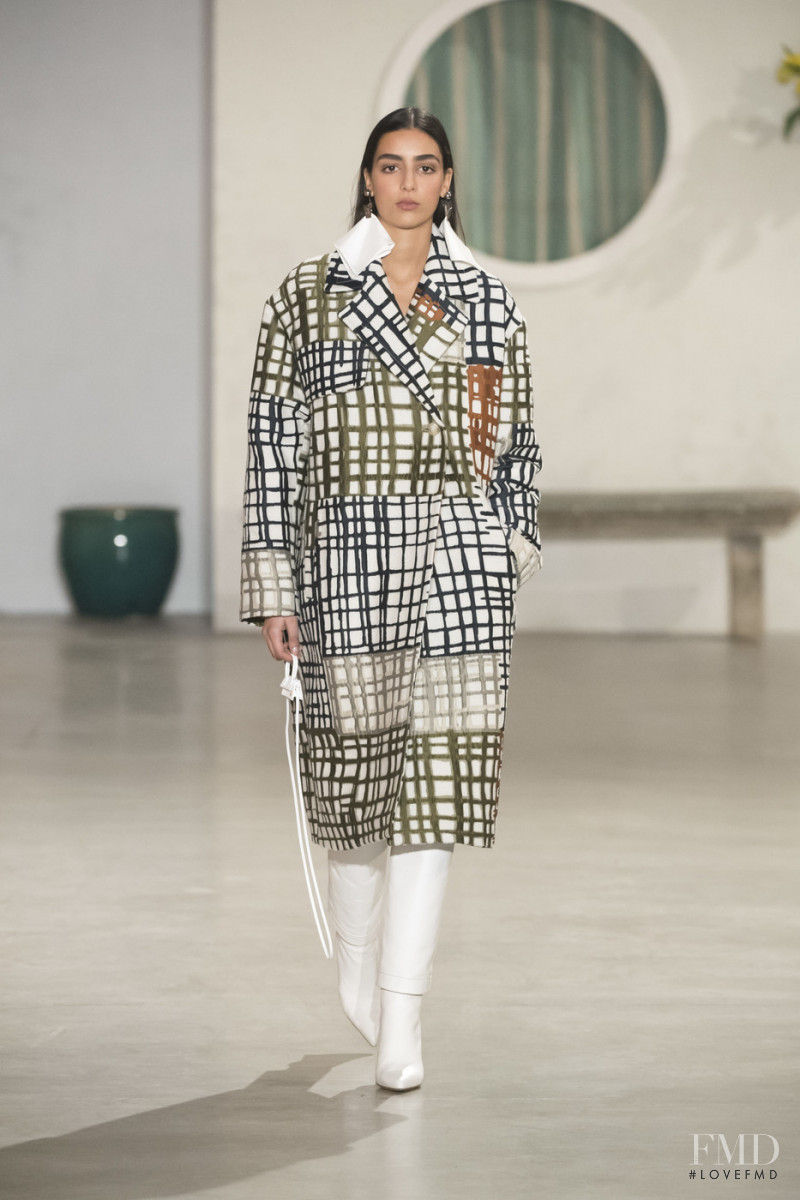 Nora Attal featured in  the Jacquemus fashion show for Autumn/Winter 2019
