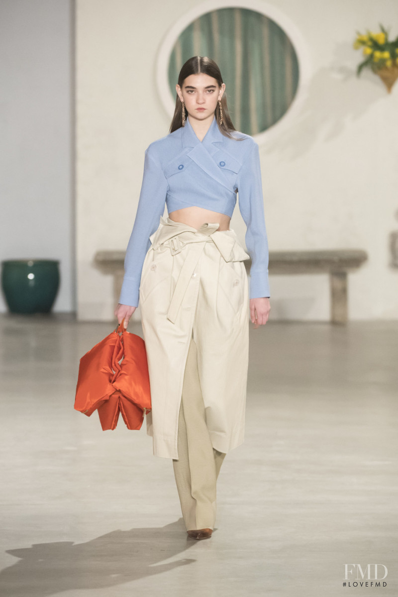 Yuliia Ratner featured in  the Jacquemus fashion show for Autumn/Winter 2019