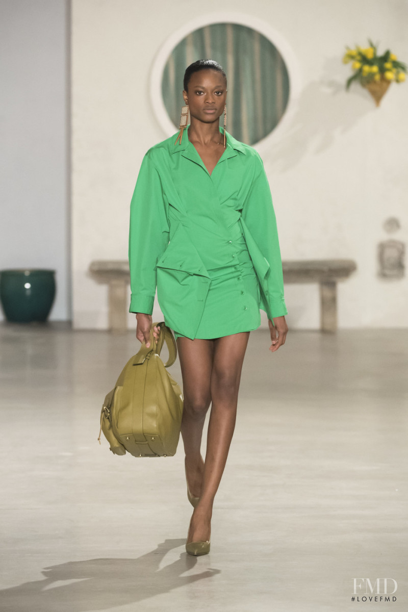 Mayowa Nicholas featured in  the Jacquemus fashion show for Autumn/Winter 2019