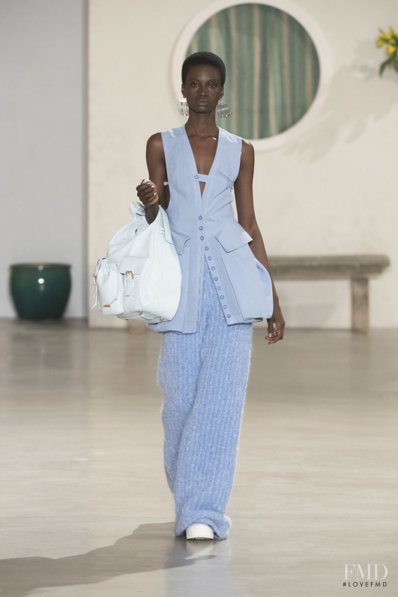 Fatou Jobe featured in  the Jacquemus fashion show for Autumn/Winter 2019