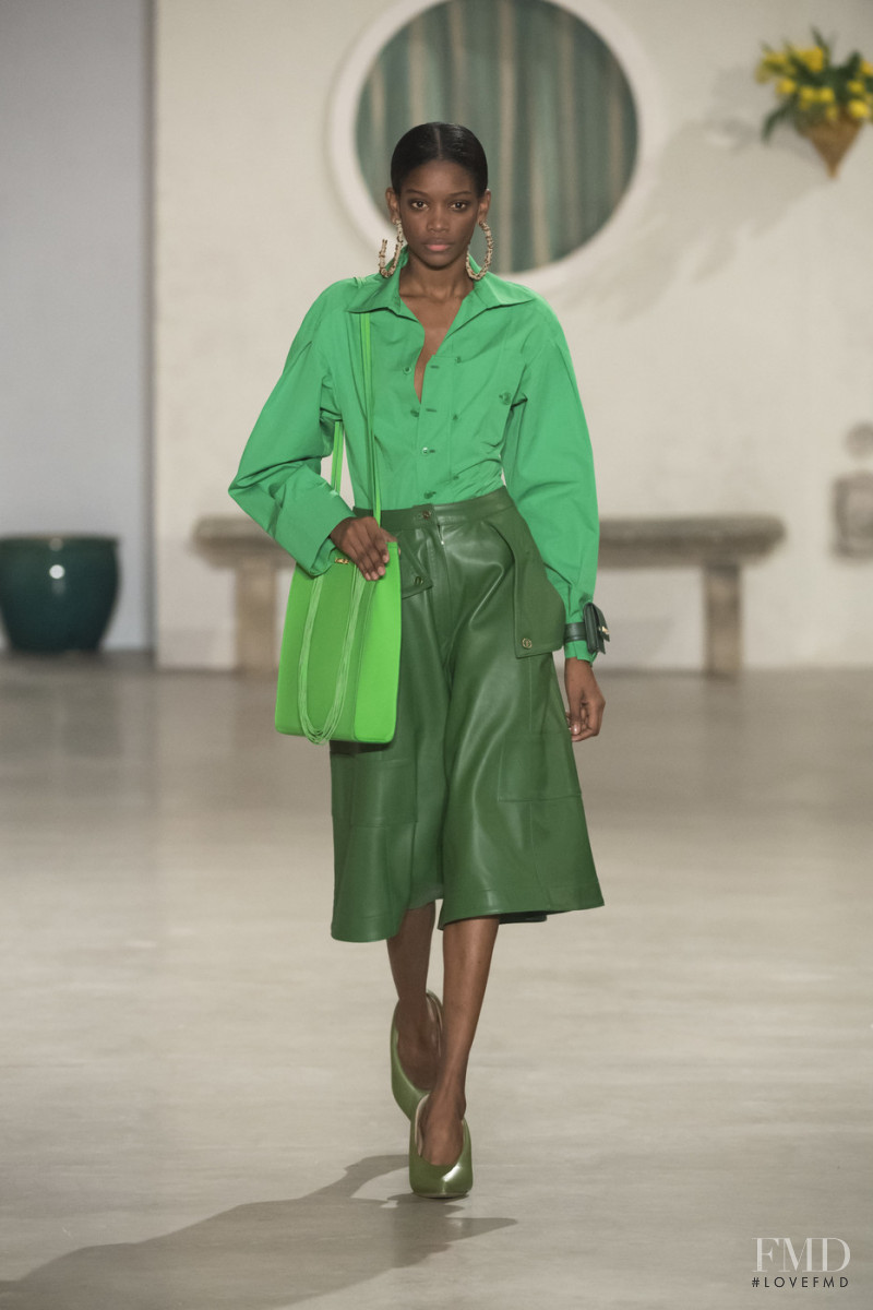 Elibeidy Dani featured in  the Jacquemus fashion show for Autumn/Winter 2019