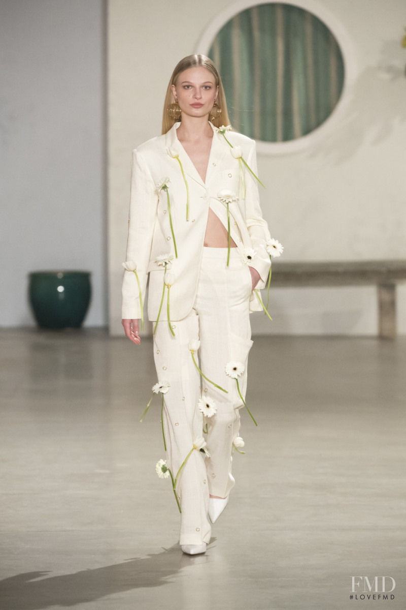 Frederikke Sofie Falbe-Hansen featured in  the Jacquemus fashion show for Autumn/Winter 2019