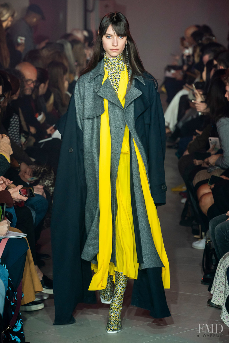 Sophie Martynova featured in  the Rokh fashion show for Autumn/Winter 2019