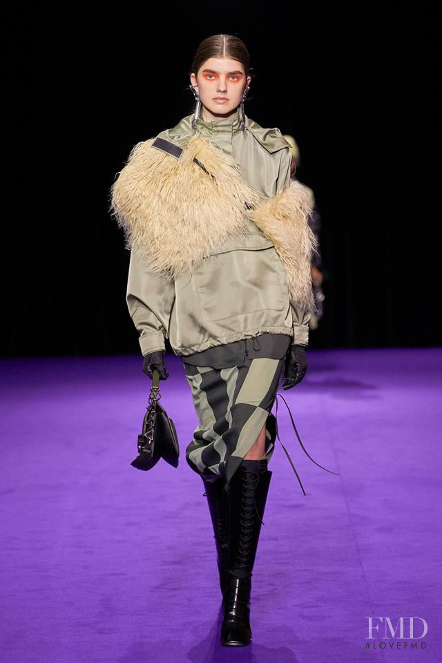 Skylar Tartz featured in  the Kenzo fashion show for Autumn/Winter 2019