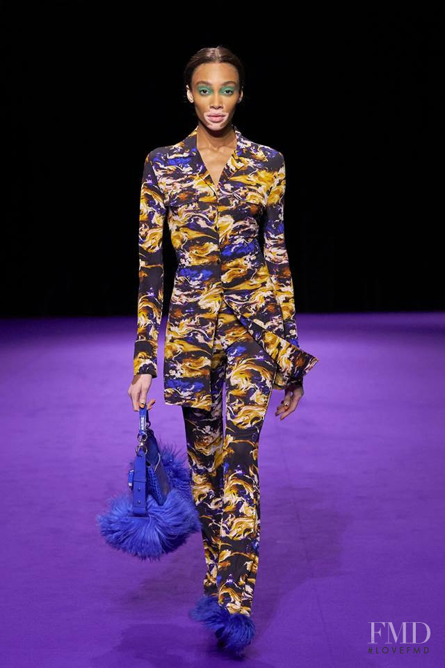 Winnie Chantelle Harlow featured in  the Kenzo fashion show for Autumn/Winter 2019
