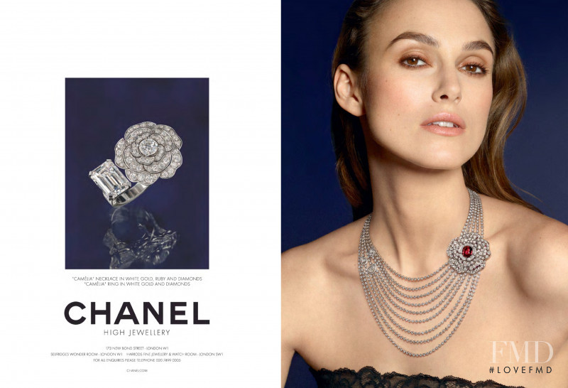 Chanel Fine Jewellery Chanel Camelia Jewelry 2019 advertisement for Spring/Summer 2019