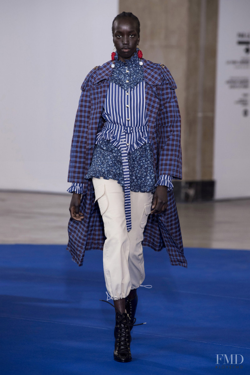 Niko Riam featured in  the VICTORIA/TOMAS fashion show for Autumn/Winter 2019