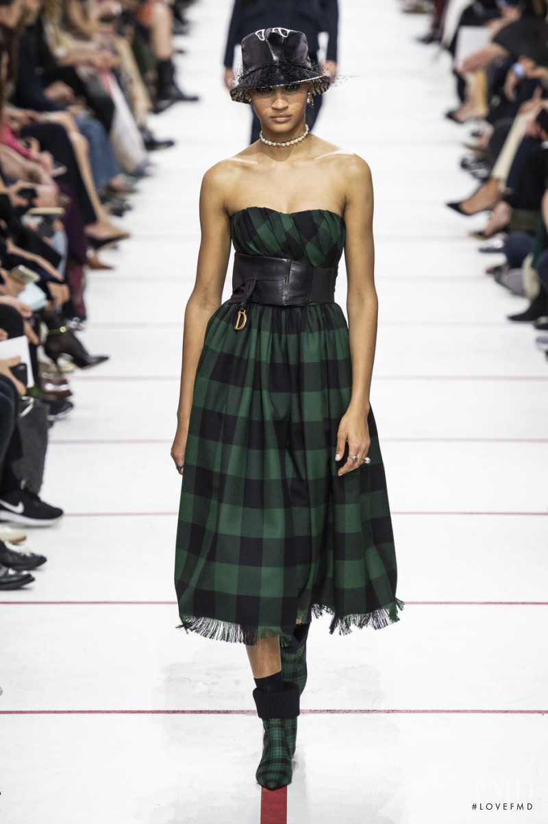 Anyelina Rosa featured in  the Christian Dior fashion show for Autumn/Winter 2019