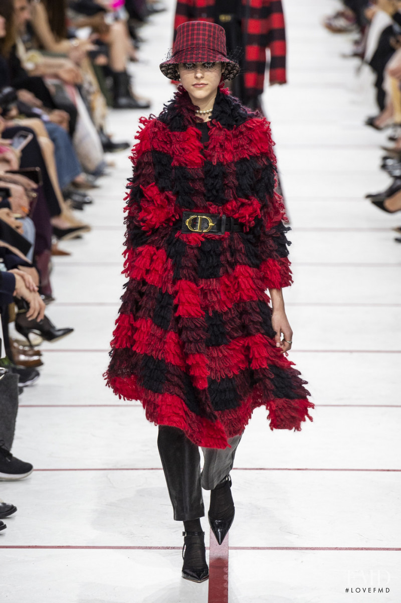 Ilona Desmet featured in  the Christian Dior fashion show for Autumn/Winter 2019