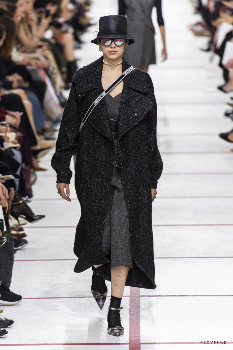 Ninouk Akkerman featured in  the Christian Dior fashion show for Autumn/Winter 2019
