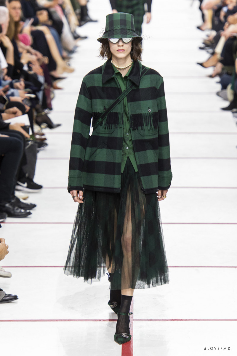 Miriam Sanchez featured in  the Christian Dior fashion show for Autumn/Winter 2019