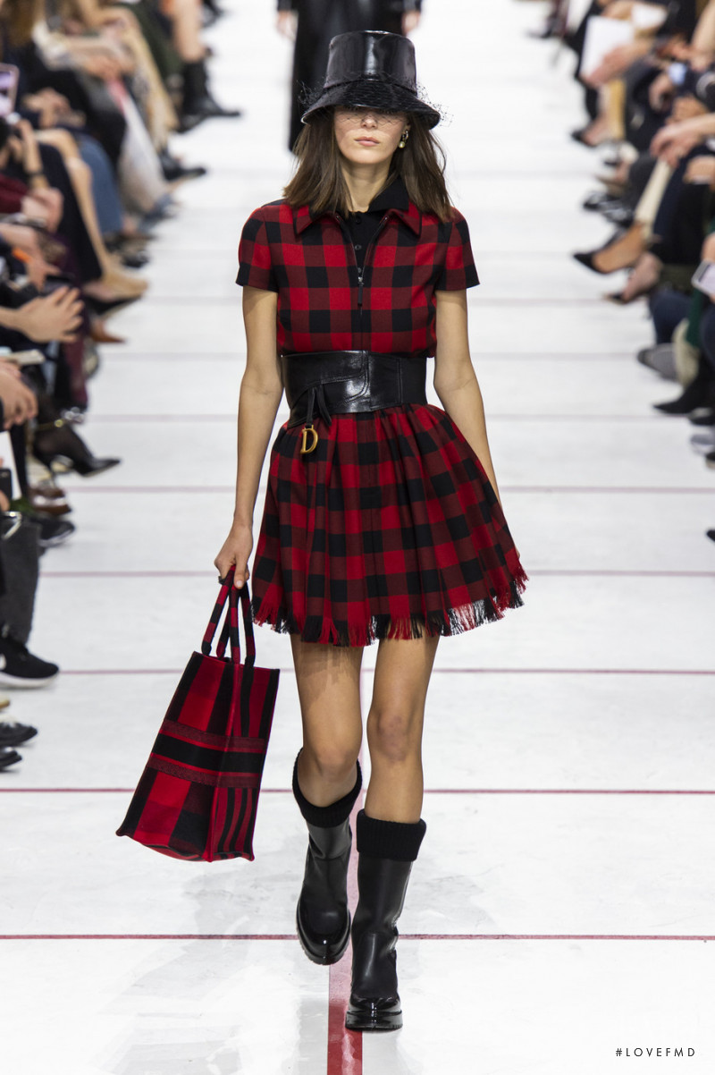 George Gigi Midgley featured in  the Christian Dior fashion show for Autumn/Winter 2019