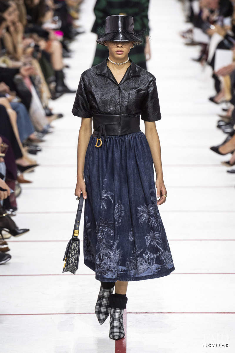 Hiandra Martinez featured in  the Christian Dior fashion show for Autumn/Winter 2019