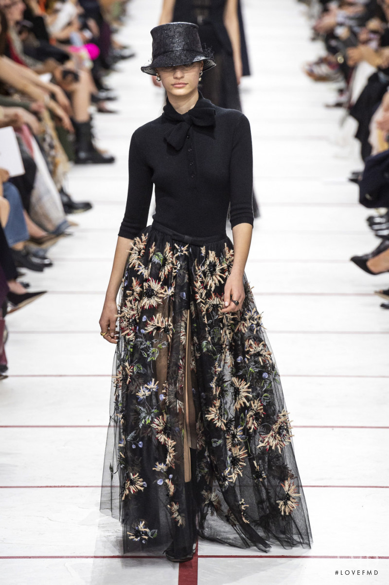 Faretta Radic featured in  the Christian Dior fashion show for Autumn/Winter 2019