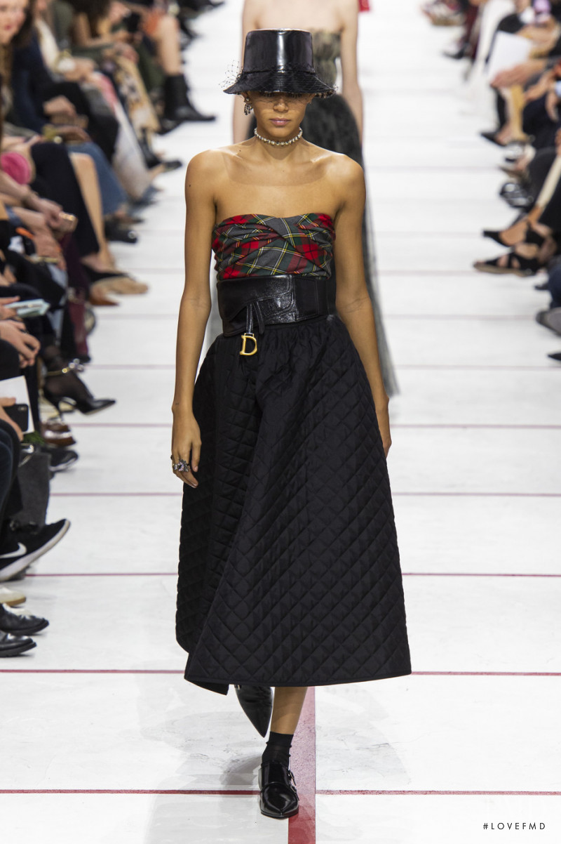 Binx Walton featured in  the Christian Dior fashion show for Autumn/Winter 2019