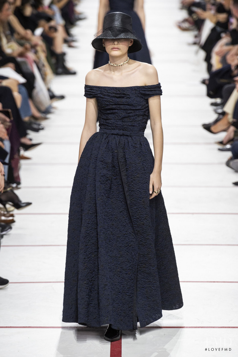 Louise Robert featured in  the Christian Dior fashion show for Autumn/Winter 2019
