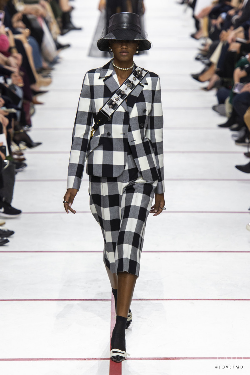 Ana Barbosa featured in  the Christian Dior fashion show for Autumn/Winter 2019