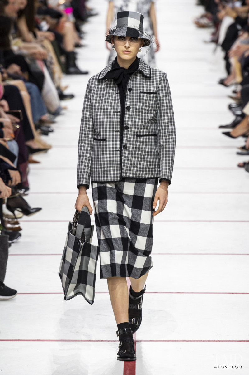 Rachelle Harris featured in  the Christian Dior fashion show for Autumn/Winter 2019