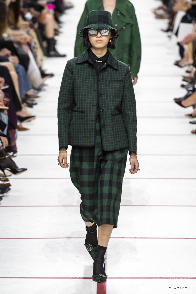 Jia Li Zhao featured in  the Christian Dior fashion show for Autumn/Winter 2019